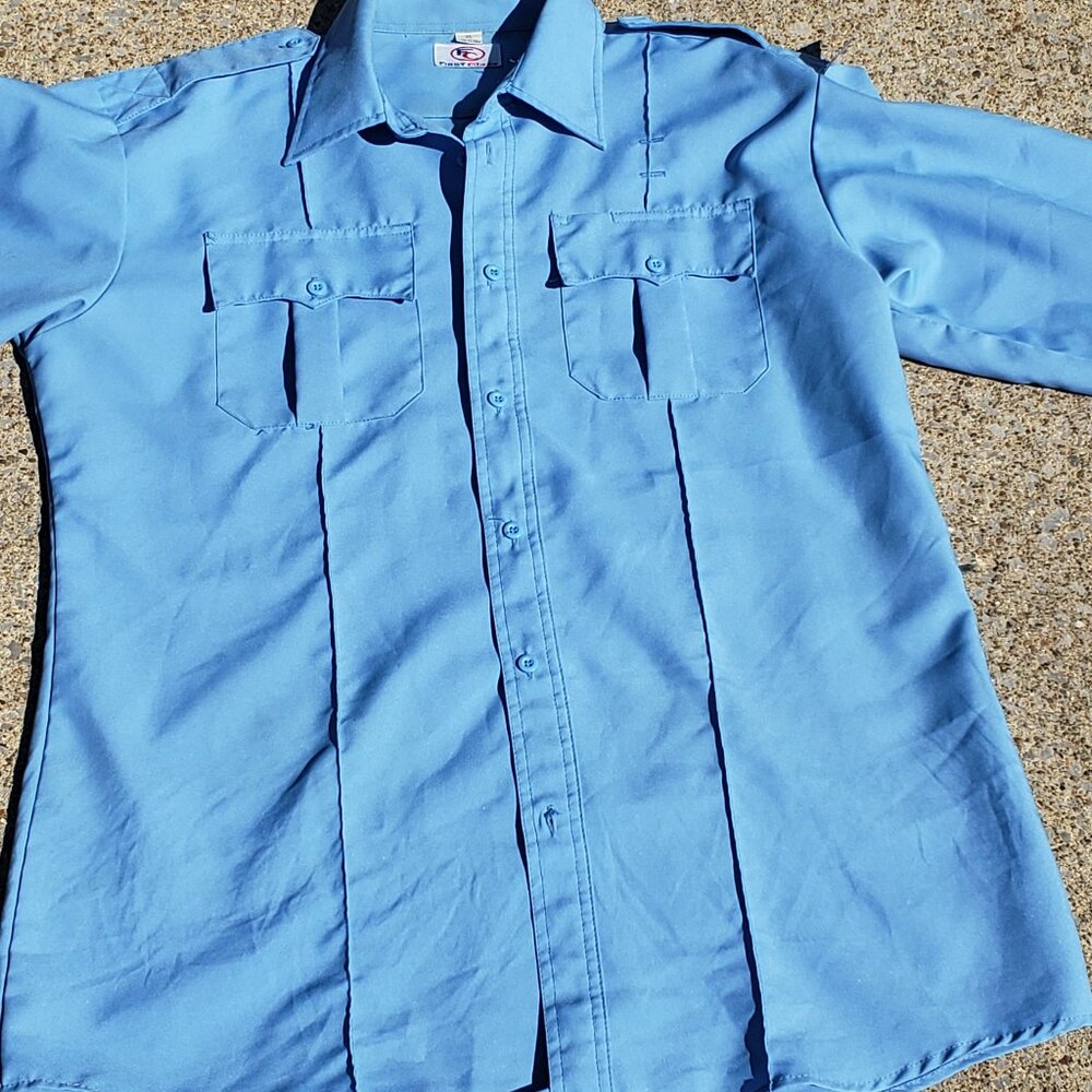 Men's Blue Work Shirt (size-XL)